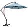 Bayside 9 1/4-Foot Air Blue Cantilever Market Umbrella