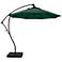 Bayside 9 1/4-Foot Forest Green Cantilever Market Umbrella