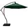 Bayside 9 1/4-Foot Hunter Green Cantilever Market Umbrella