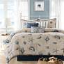 Thumbnail1 of Bayside Blue Cotton Sateen King 7-Piece Comforter Set