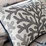 Thumbnail4 of Bayside Blue Cotton Sateen King 7-Piece Comforter Set more views