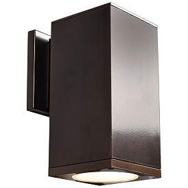 Image1 of Bayside - LED Outdoor Wall Fixture - Small - Bronze Finish - Glass Diffuser