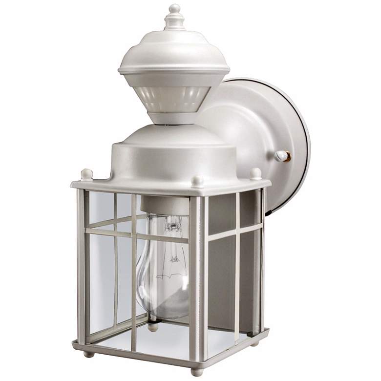 Image 2 Bayside Mission 9 1/2" High Motion Sensor Outdoor Light