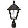 Watch A Video About the Black Solar LED Outdoor Post Light