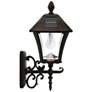 Watch A Video About the Black Solar LED Outdoor Post Light