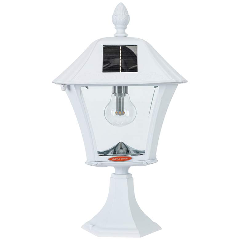 Image 4 Baytown Bulb 17" High White LED Solar Outdoor Light more views