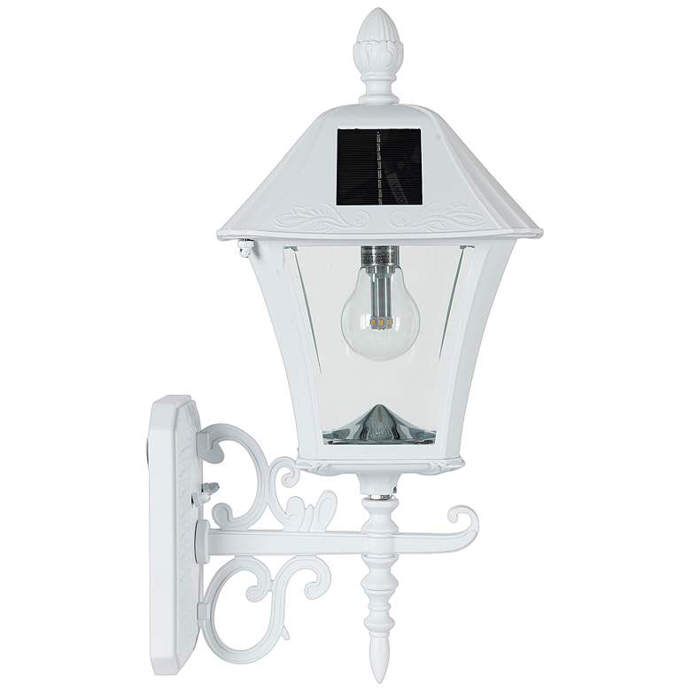 Image 5 Baytown Bulb 17" High White LED Solar Outdoor Light more views