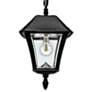 Watch A Video About the Black Solar LED Outdoor Hanging Light