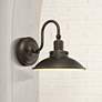 Baytree Lane LED 8 1/2" High Oiled Bronze Outdoor Wall Light