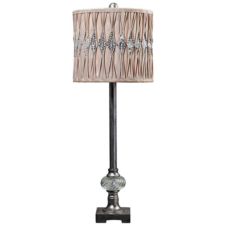 Image 1 Bayview Manor Cisco Silver Table Lamp