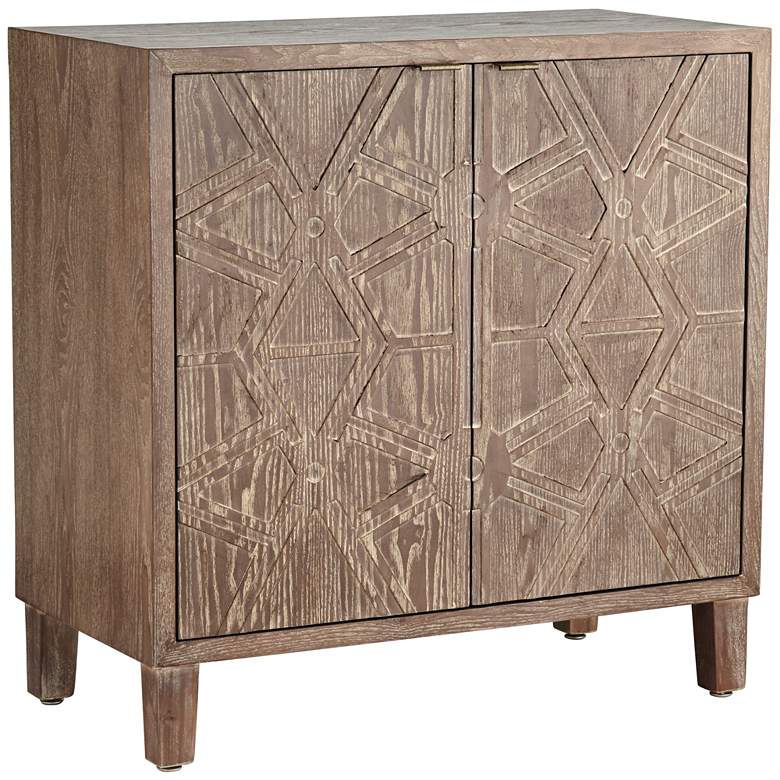 Image 2 Bazel 31 1/2 inch Wide Wooden 2-Door Cabinet