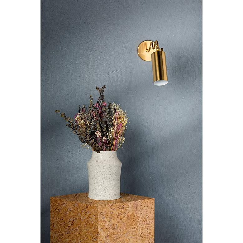 Image 5 Bea 1 Light Wall Sconce Aged Brass more views