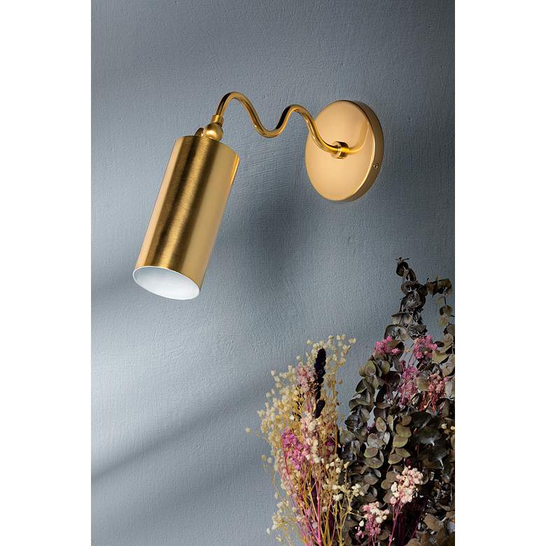 Image 6 Bea 1 Light Wall Sconce Aged Brass more views