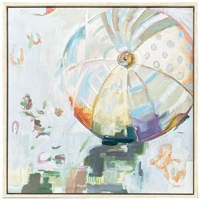 Image 1 Beach Balls I 38"W x 38"H Canvas