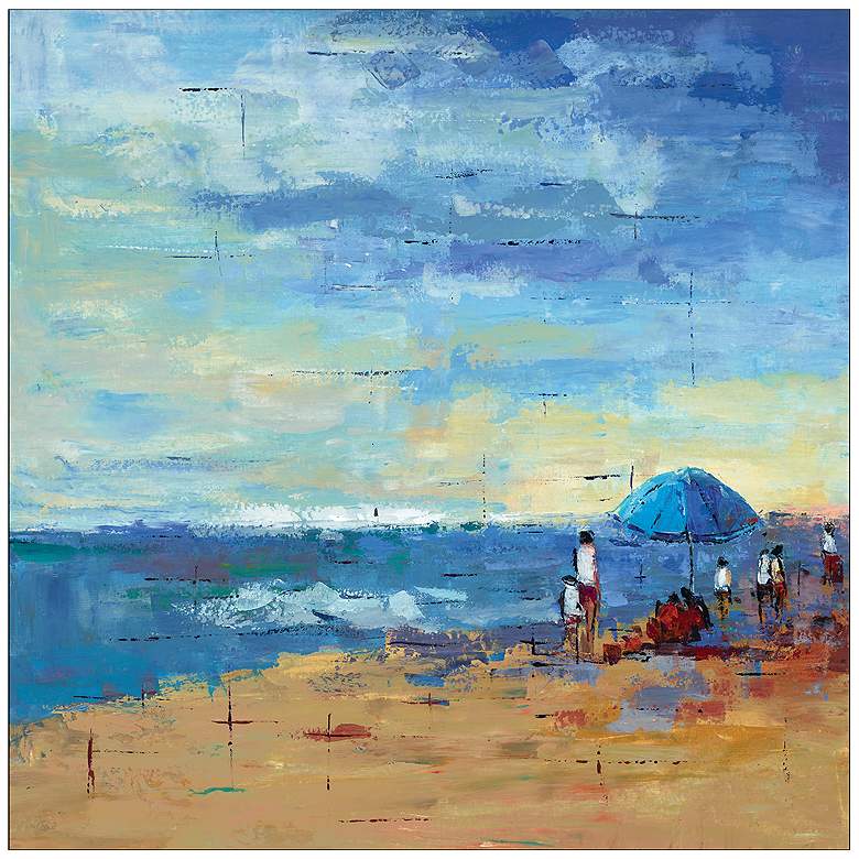 Image 1 Beach Retreat 36 In. by 36 In. Framed Art