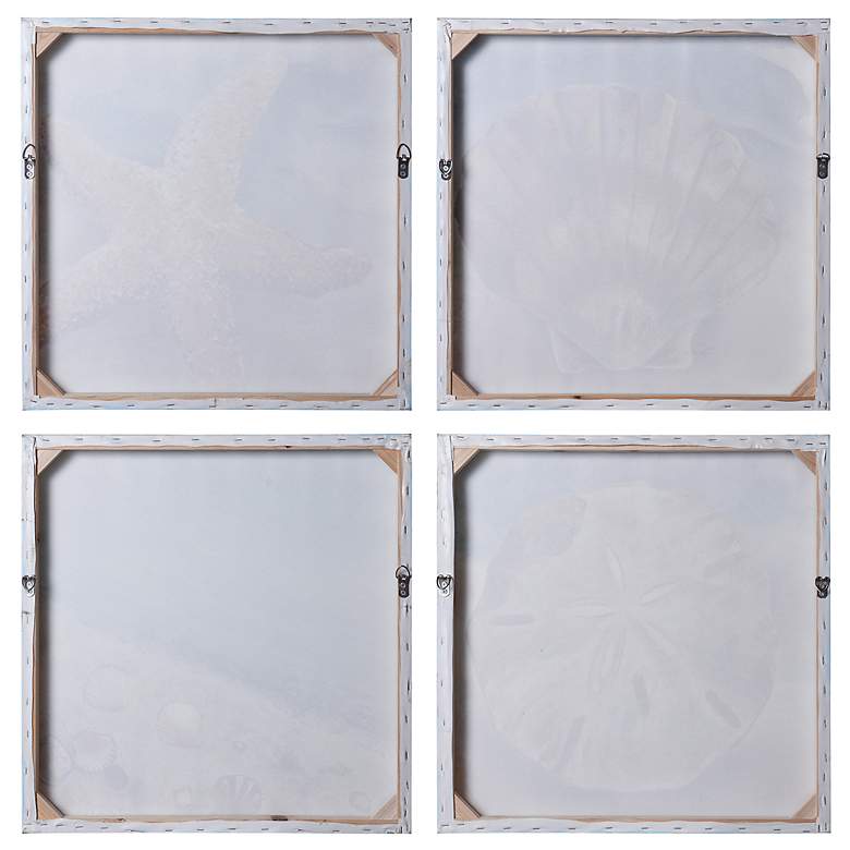 Image 3 Beach - Set of 4 Coastal Animal Art more views