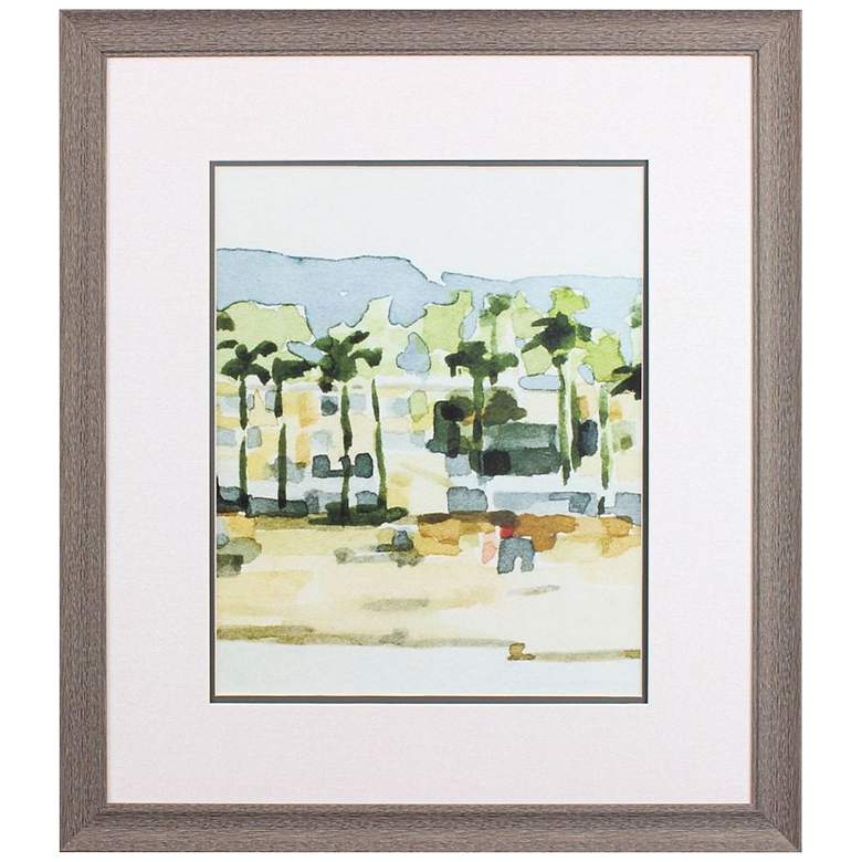 Image 3 Beach Town II 31 inch High Rectangular Printed Framed Wall Art