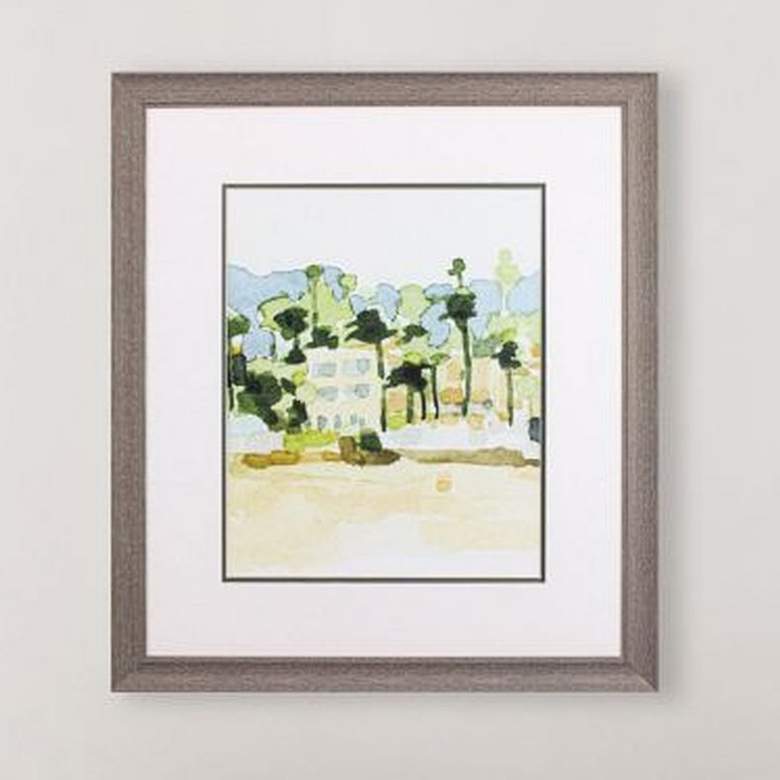 Image 2 Beach Town III 31 inch High Rectangular Printed Framed Wall Art
