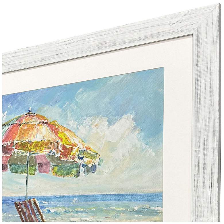 Image 4 Beach Vibe 46"W x 36"H Framed Art more views