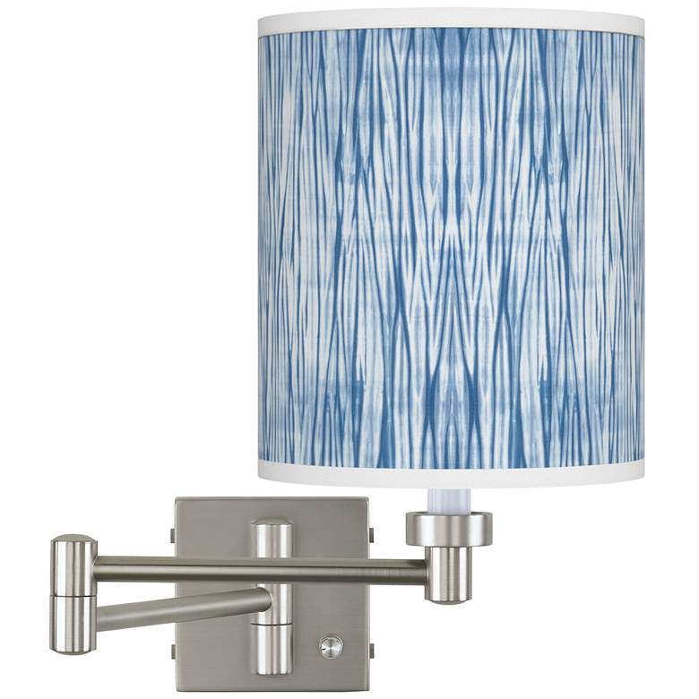 Image 1 Beachcomb Brushed Nickel Swing Arm Wall Lamp