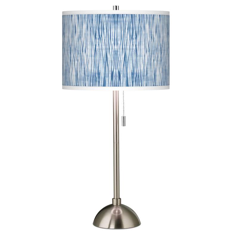 Image 2 Beachcomb Giclee Brushed Nickel Table Lamp
