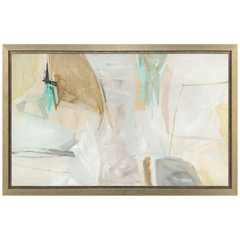 Image 1 Beachcomber 52"W x 32"H Contemporary Framed Art