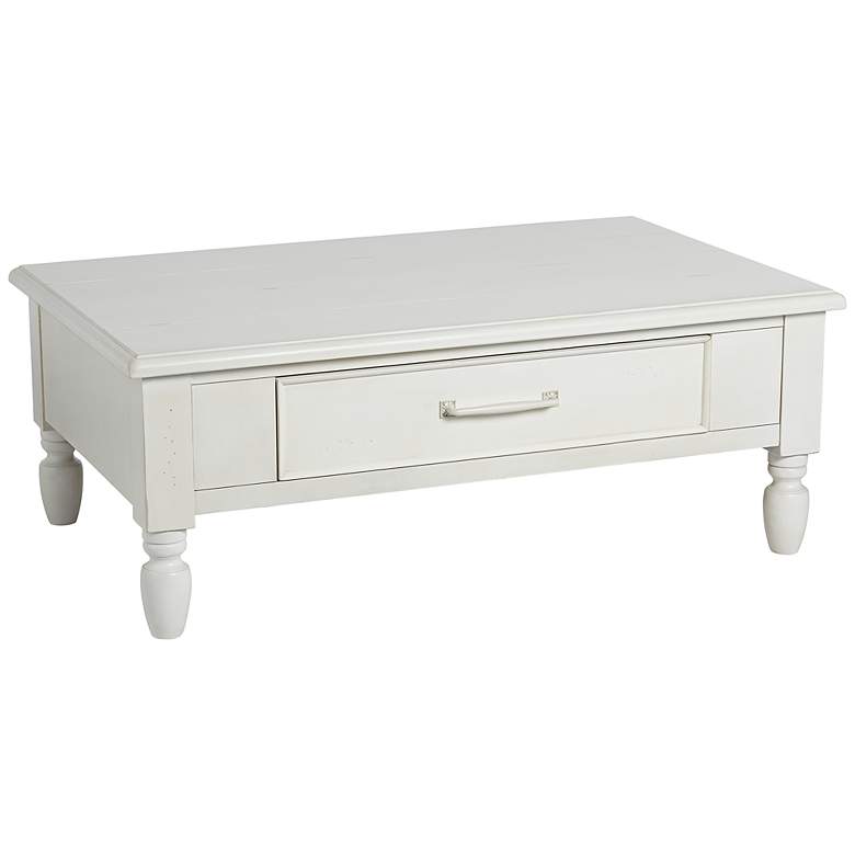 Image 1 Beachcomber Collection Cocktail CoffeeTable in White