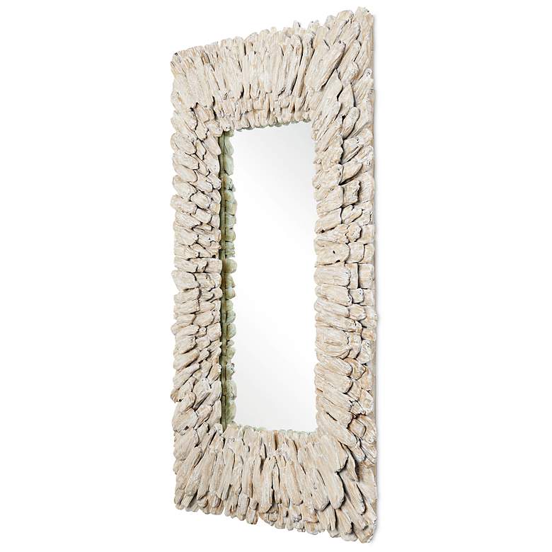 Image 2 Beachhead Whitewash Rectangular Mirror more views