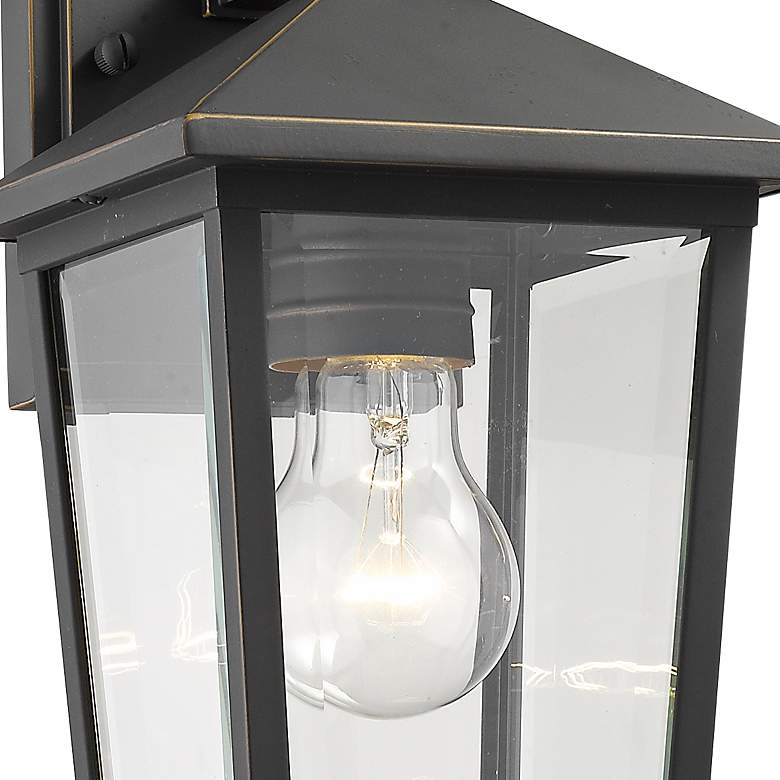 Image 2 Beacon 11 1/2" High Oil-Rubbed Bronze Outdoor Wall Light more views