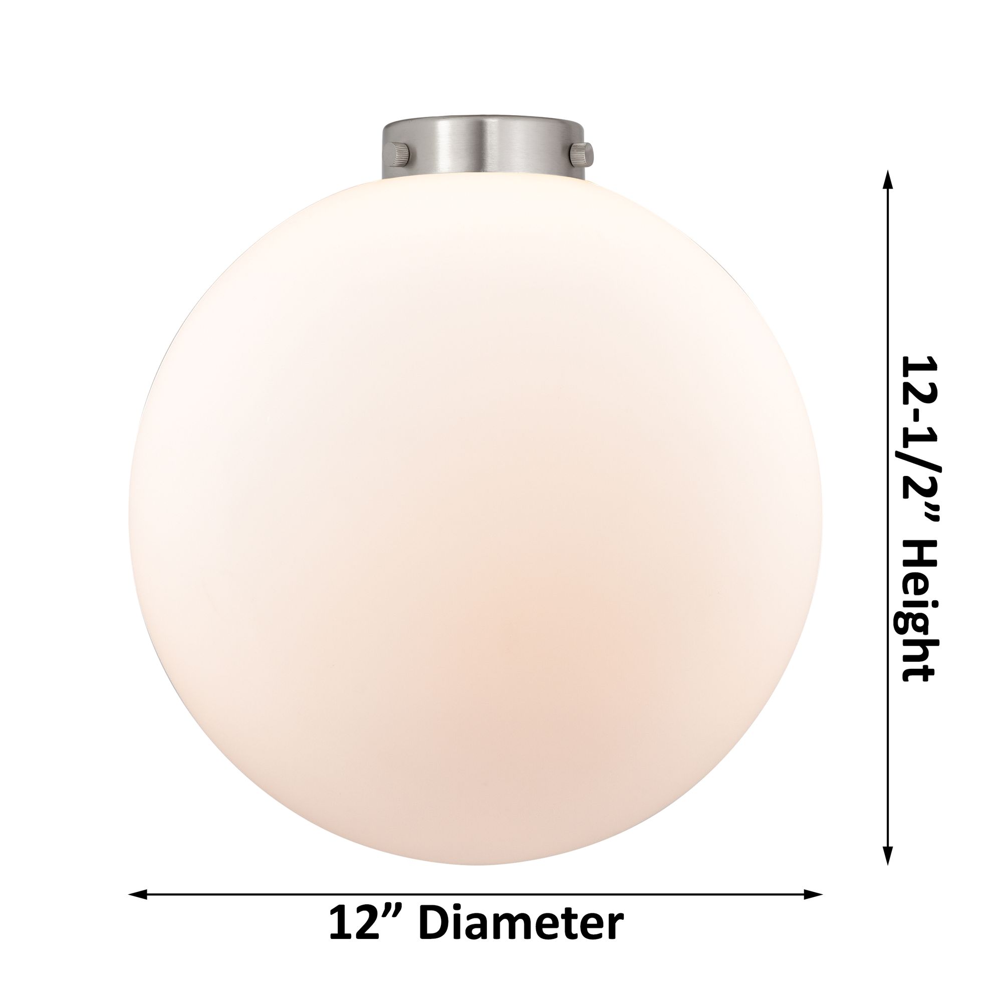 Beacon 12" Wide Satin Gold Mini Pendant with Clear Globe Glass Shade