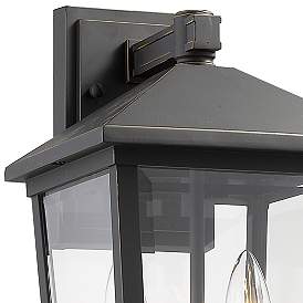 Image2 of Beacon 15" High Oil-Rubbed Bronze Outdoor Wall Light more views