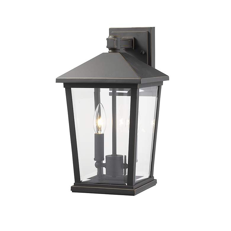 Image 5 Beacon 15" High Oil-Rubbed Bronze Outdoor Wall Light more views