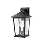 4_Beacon 17 3/4" High Black 2-Light Outdoor Wall Light more views