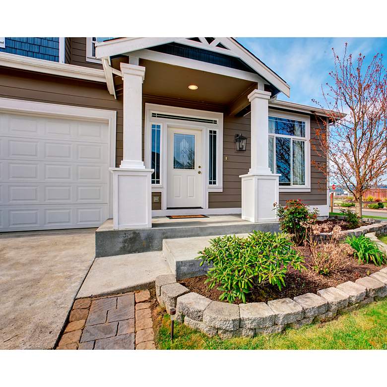 Image 2 Beacon 17 3/4"H Oil-Rubbed Bronze 2-Light Outdoor Wall Light more views