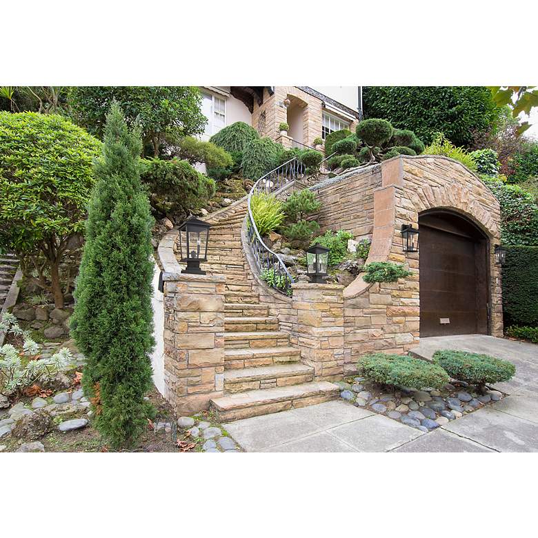 Image 3 Beacon 17 3/4"H Oil-Rubbed Bronze 2-Light Outdoor Wall Light more views