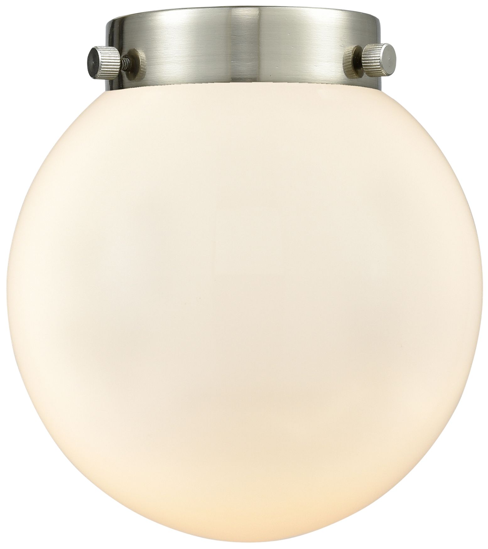 Image 7 Beacon 17" 2-Light Brushed Brass Bath Light w/ Matte White Shade more views