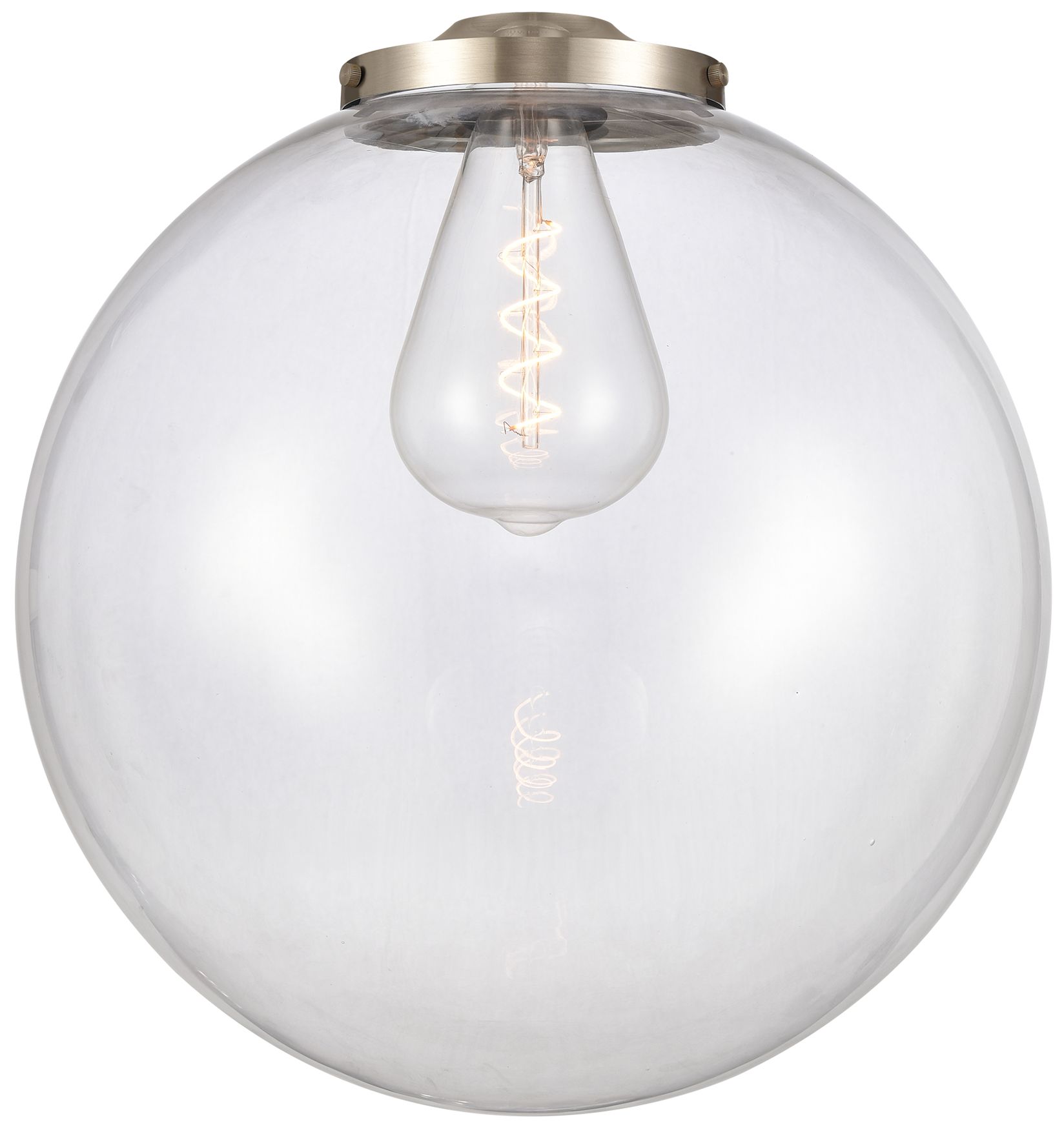 Image 3 Beacon 18" Polished Chrome Pendant w/ Clear Shade more views