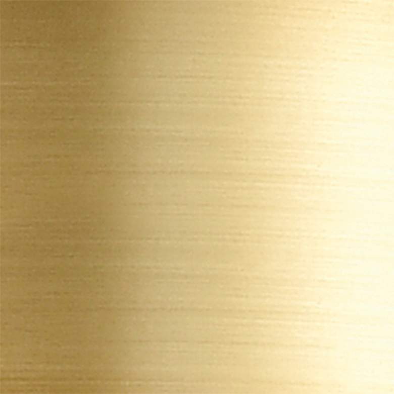 Image 2 Beacon 18" Wide Satin Gold 3-Light Pendant w/ Clear Shade more views