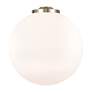 3_Beacon 18"W Oil-Rubbed Bronze Pendant Light with White Shade more views