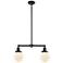 Beacon - 2 Light 23" LED Island Light - Oil Rubbed Bronze - Matte Whi
