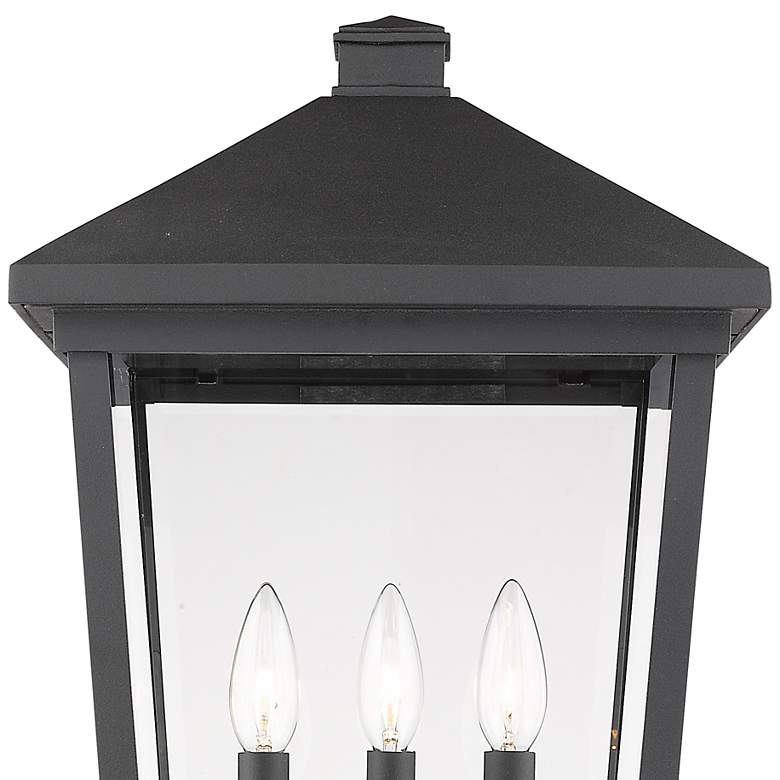Image 2 Beacon 24 3/4" High Black 3-Light Outdoor Pier Light more views