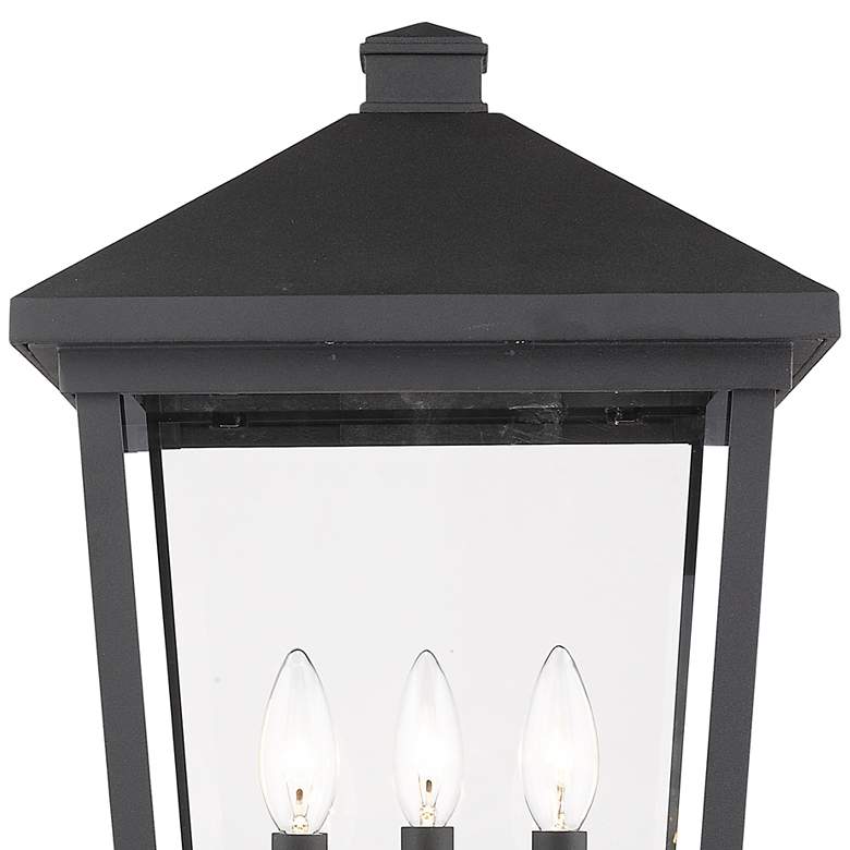 Image 2 Beacon 25 1/4" High Black Outdoor Post Light with Pier Mount Adapter more views