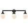 Beacon 3 Light 30" LED Bath Light - Oil Rubbed Bronze - Matte White Sh