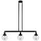 Beacon 3 Light 39" LED Island Light - Matte Black - Seedy Shade