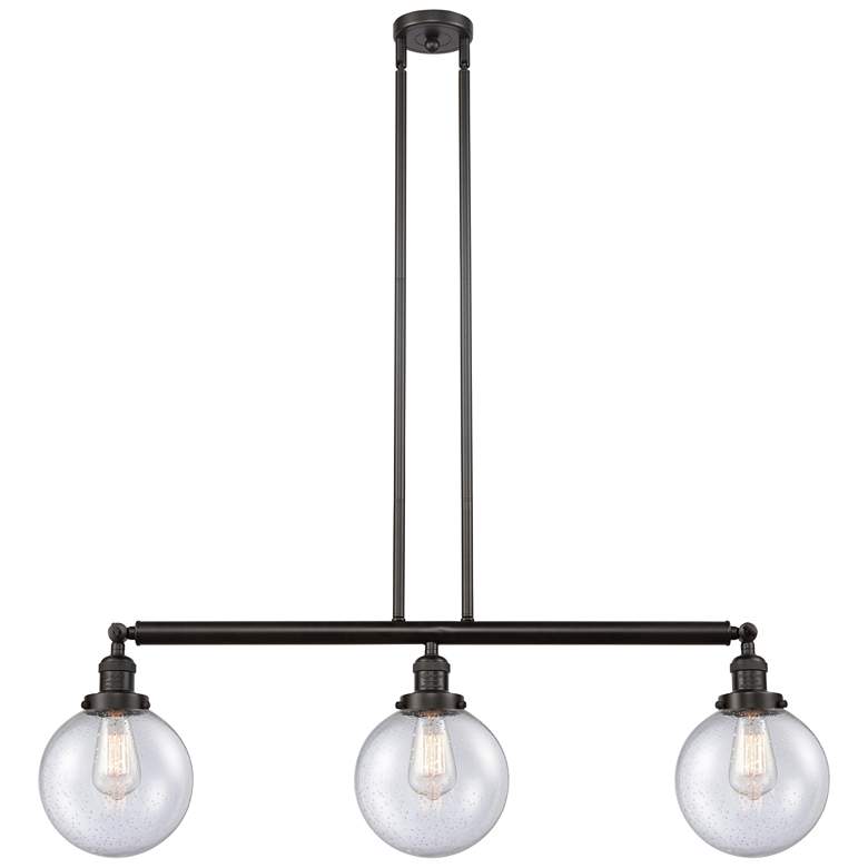Image 1 Beacon 3 Light 41" Island Light - Oil Rubbed Bronze - Seedy Shade