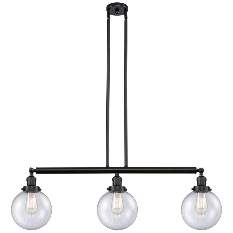 Image 1 Beacon 3 Light 41" LED Island Light - Matte Black - Seedy Shade
