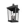 5_Beacon 30 1/4" High Black 4-Light Outdoor Wall Light more views
