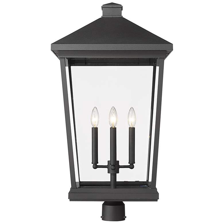 Image 2 Beacon 31" High Black 4-Light Outdoor Post Light more views