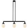 Beacon 38 1/2"W Oil-Rubbed Bronze 3-Light Island Pendant