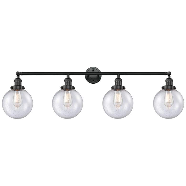 Image 1 Beacon 4 Light 44" LED Bath Light - Matte Black - Seedy Shade